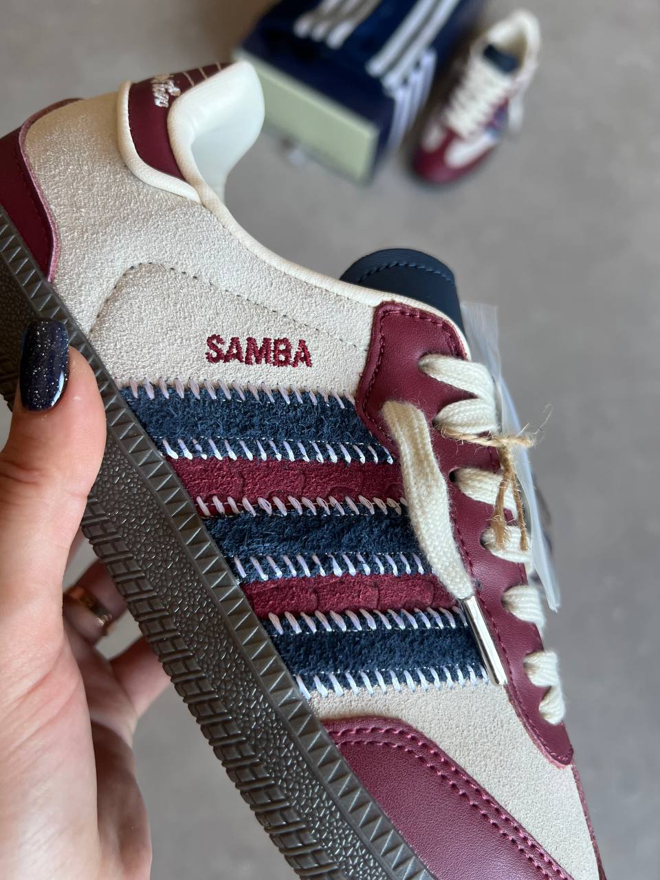 Notitle x Adidas Samba OG 'Maroon'