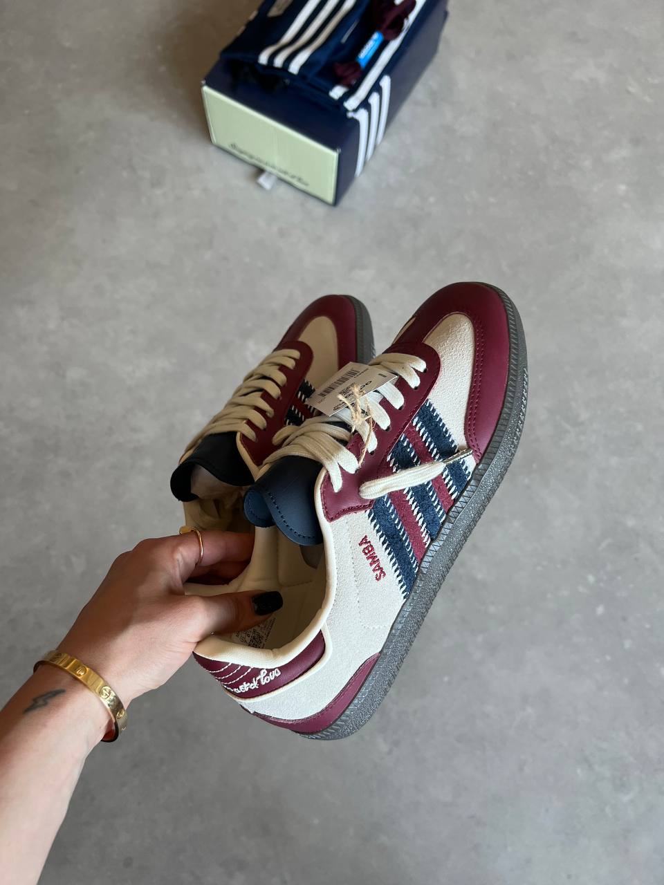 Notitle x Adidas Samba OG 'Maroon'