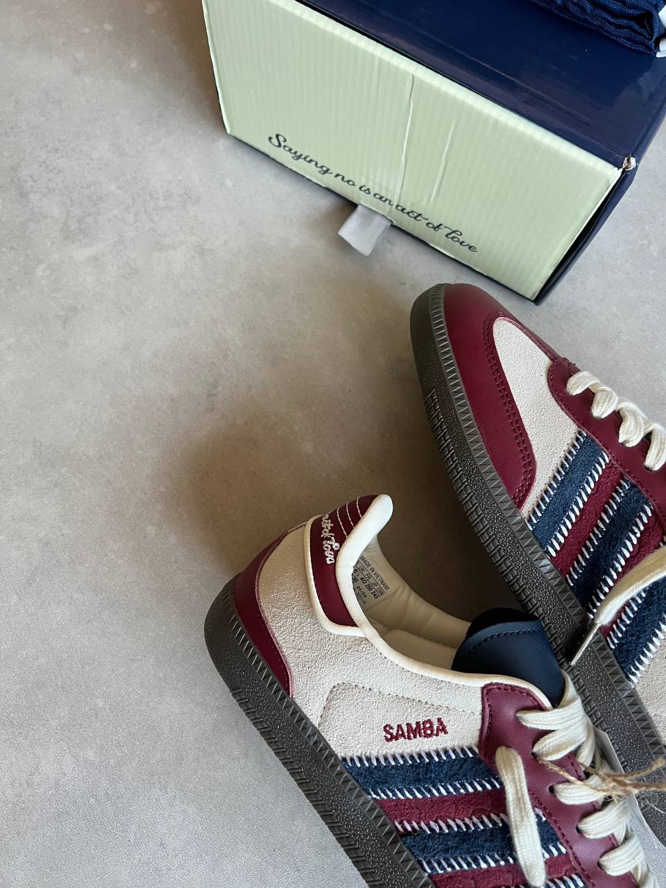 Notitle x Adidas Samba OG 'Maroon'