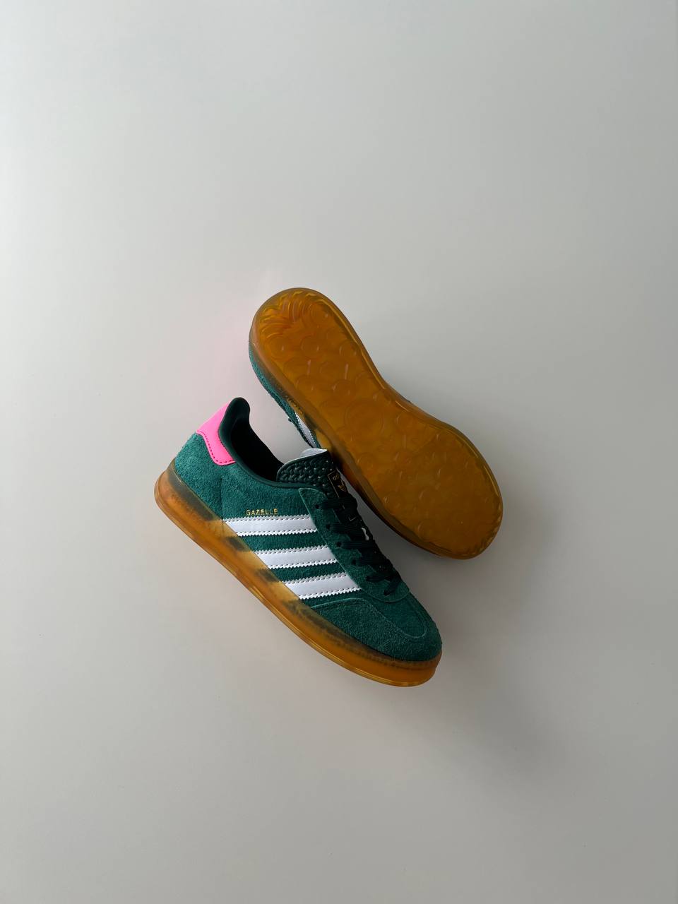 Adidas Gazelle Green Pink