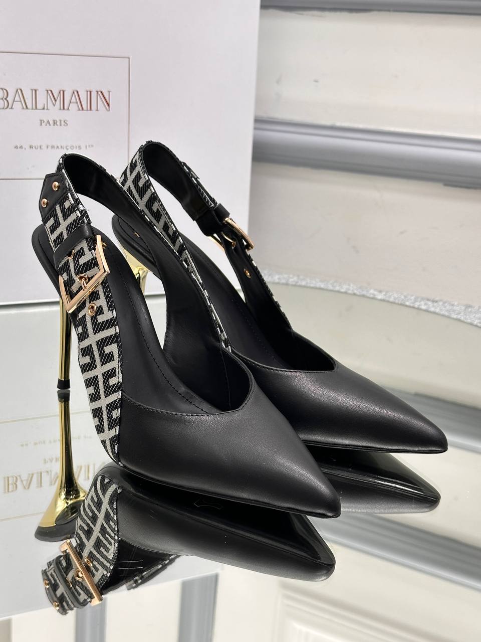 Balmain 10 cm topuk