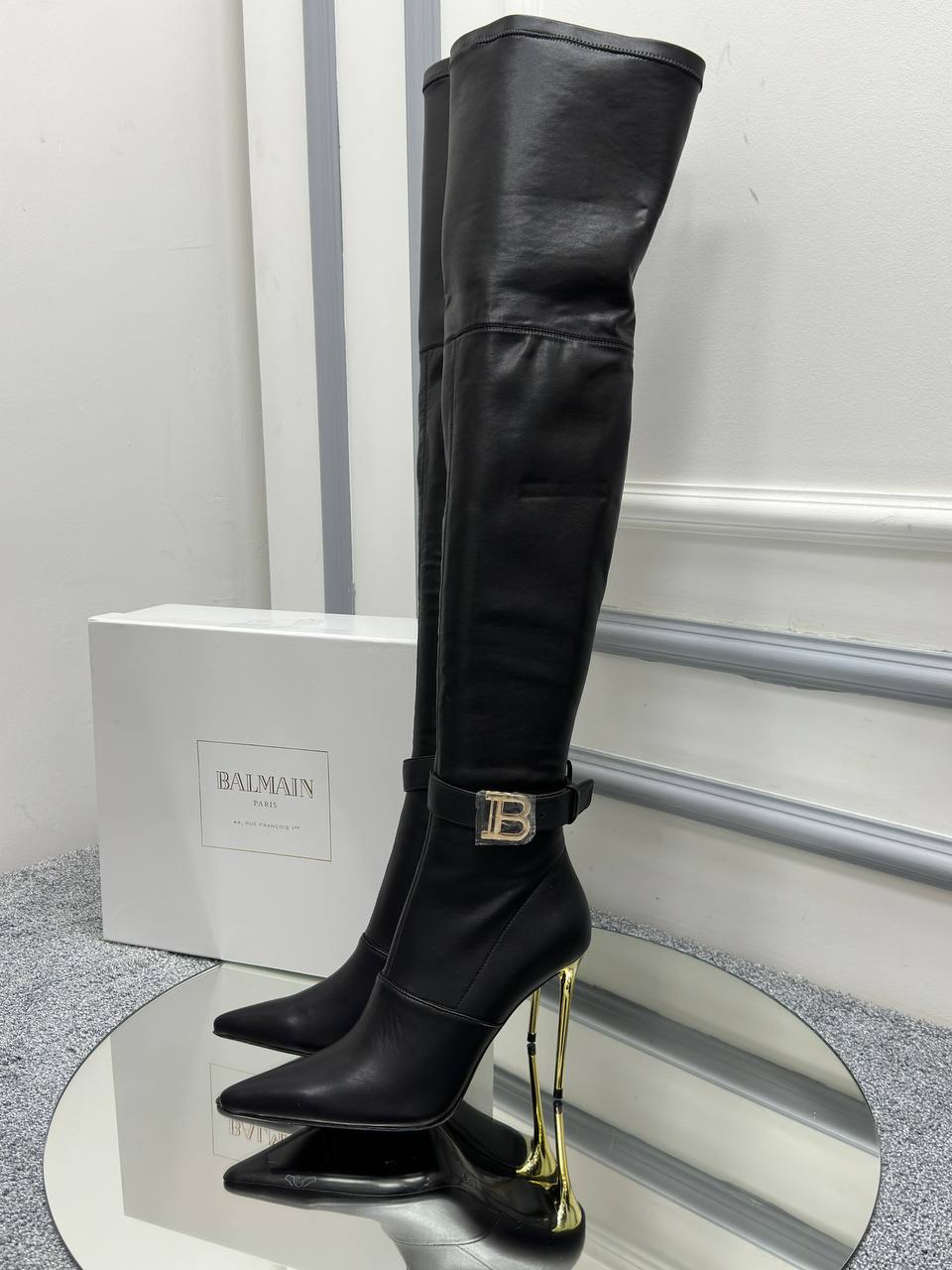 Balmain 10 cm topuk