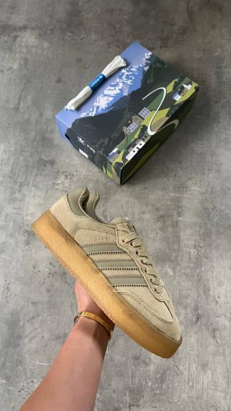 AdidasClarks 8th Street Samba Beige Unisex Sneaker