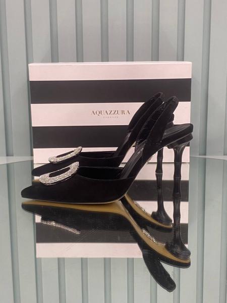 Aquazzura İndia Kristal Stone Stiletto