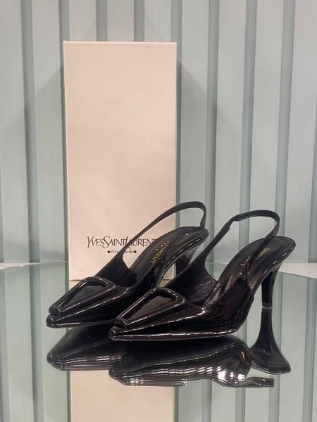 Yves Saint Laurent YSL Avenue Slingback Topuklu Ayakkabı