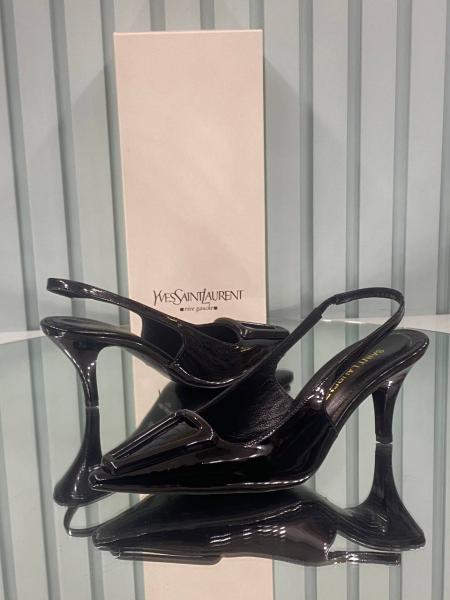 Yves Saint Laurent YSL Avenue Slingback Topuklu Ayakkabı