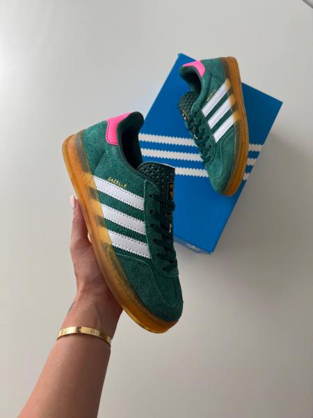 Adidas Gazelle Green Pink