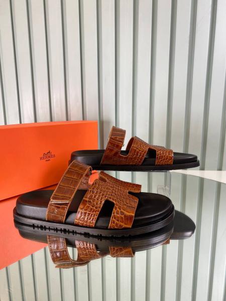 Hermes Chypre Slipper Men