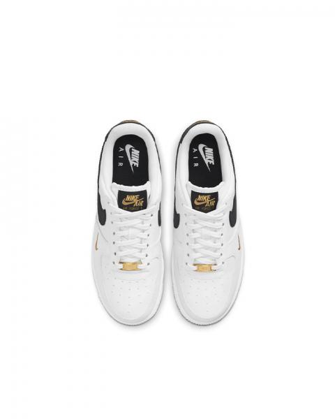 Air Force 1 Low 07 Essential 'White Black Gold Mini Swoosh'